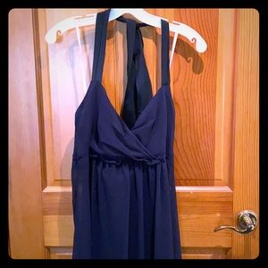 Vera Wang Navy Bridesmaid dress